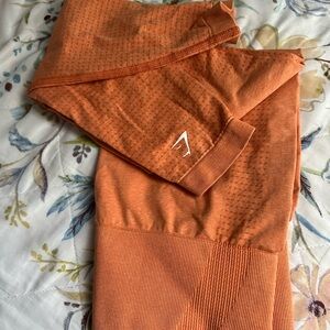 Gymshark Orange Leggings